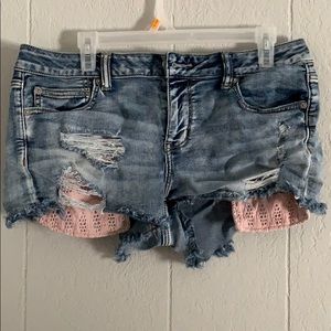 American Eagle jean shorts